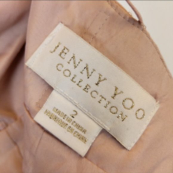 Jenny Yoo Farrah Dress (Whipped Apricot) - Picture 2 of 4